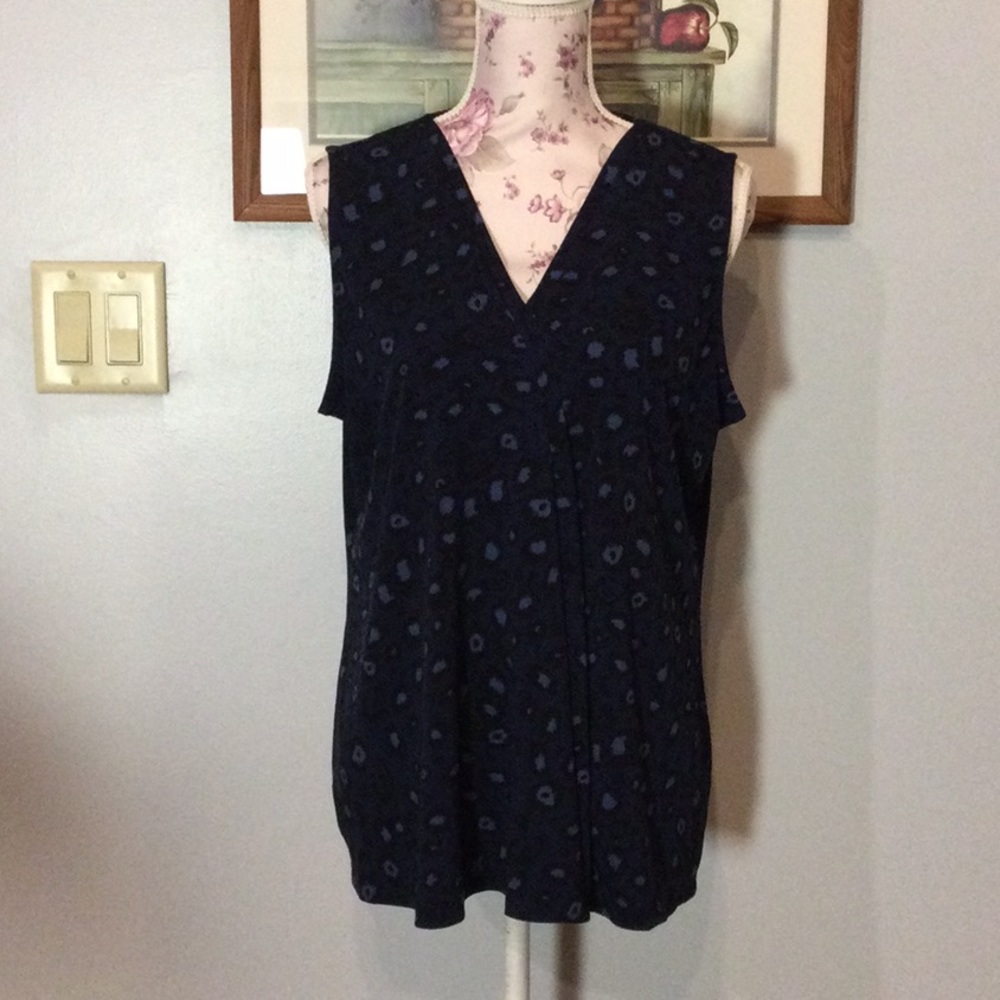 Croft & Barrow Blue Top
